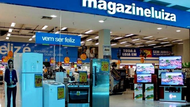 Loja de shopping do MGLU3