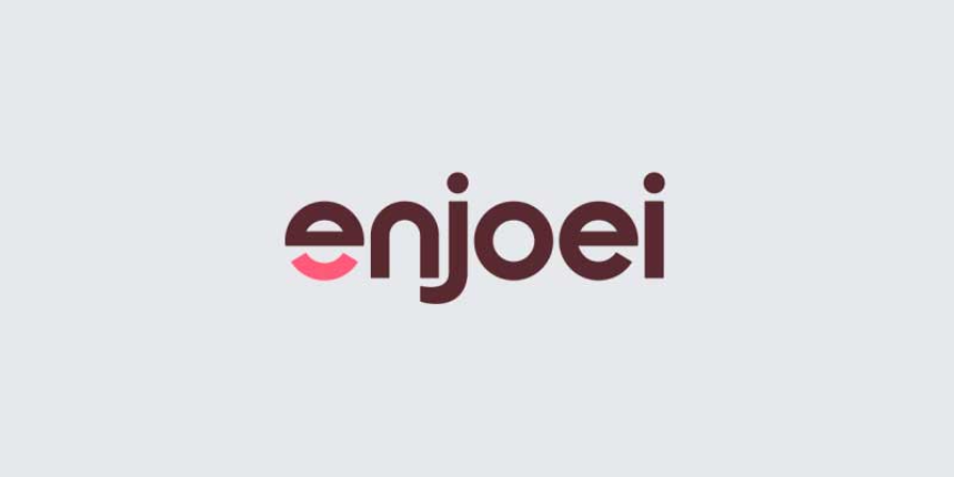 Imagem mostra o logo da Enjoei.