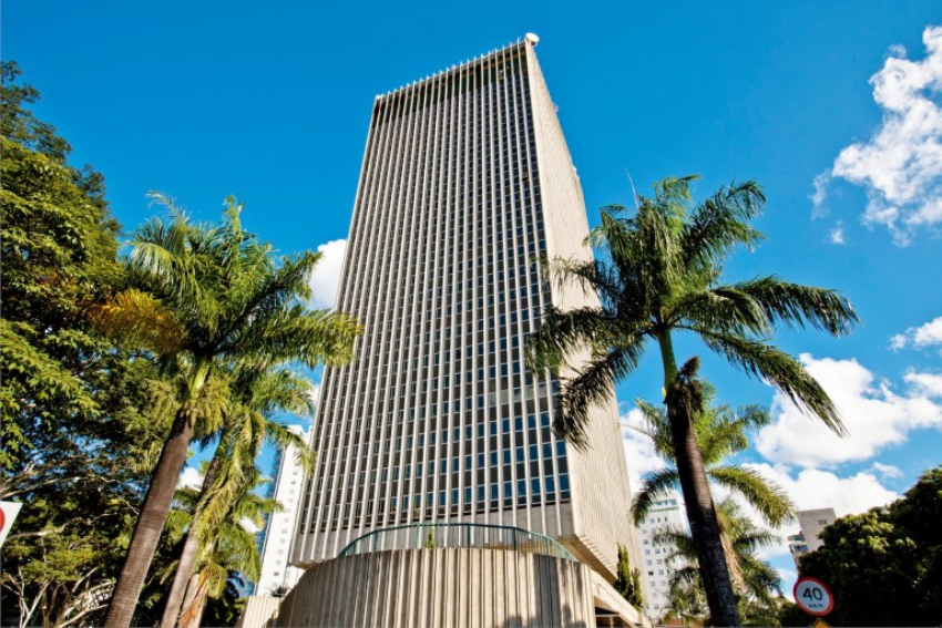 Imagem mostra a sede da Cemig.