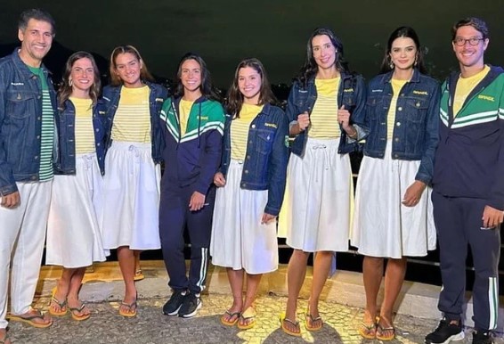 Foto uniforme Olimpíadas Brasil