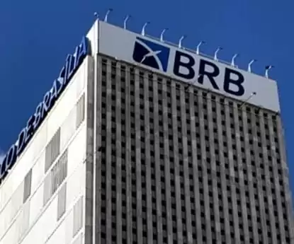 Fachada de prédio do BRB