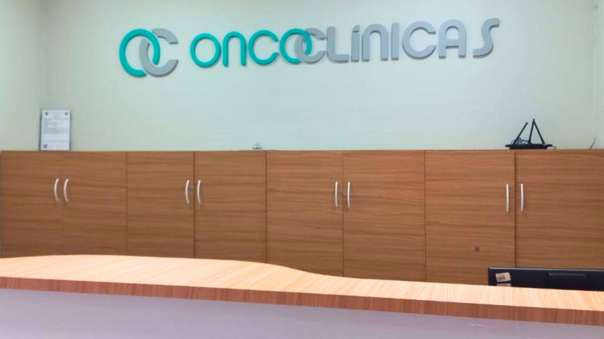 Recepção de uma clínica da Oncoclínicas