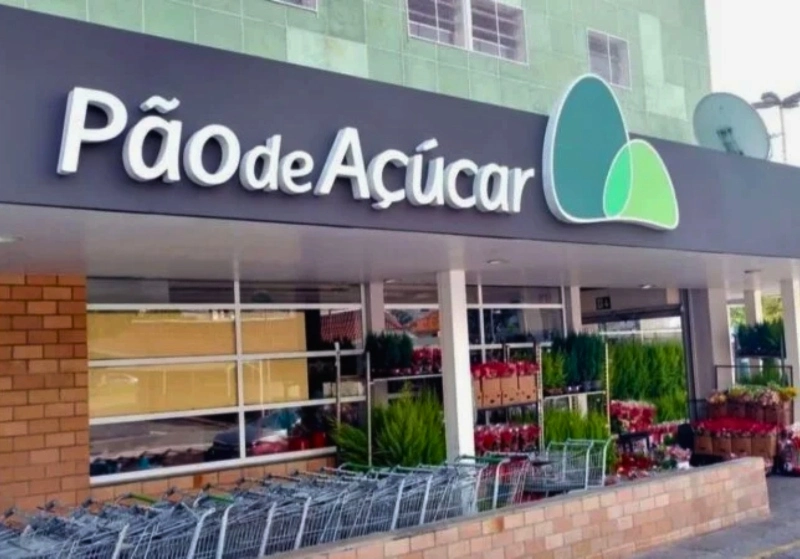 Facahda de mercado Pão de Açúcar, controlado pelo GPA (PCAR3)