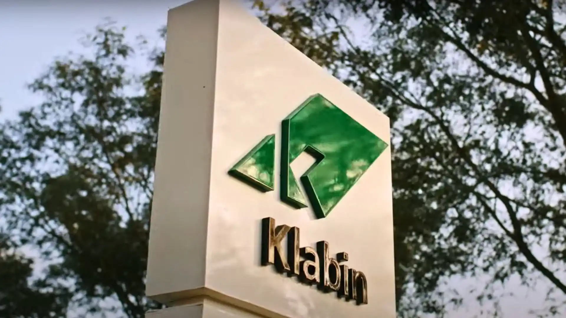 Logotipo da Klabin, associado à ação KLBN11