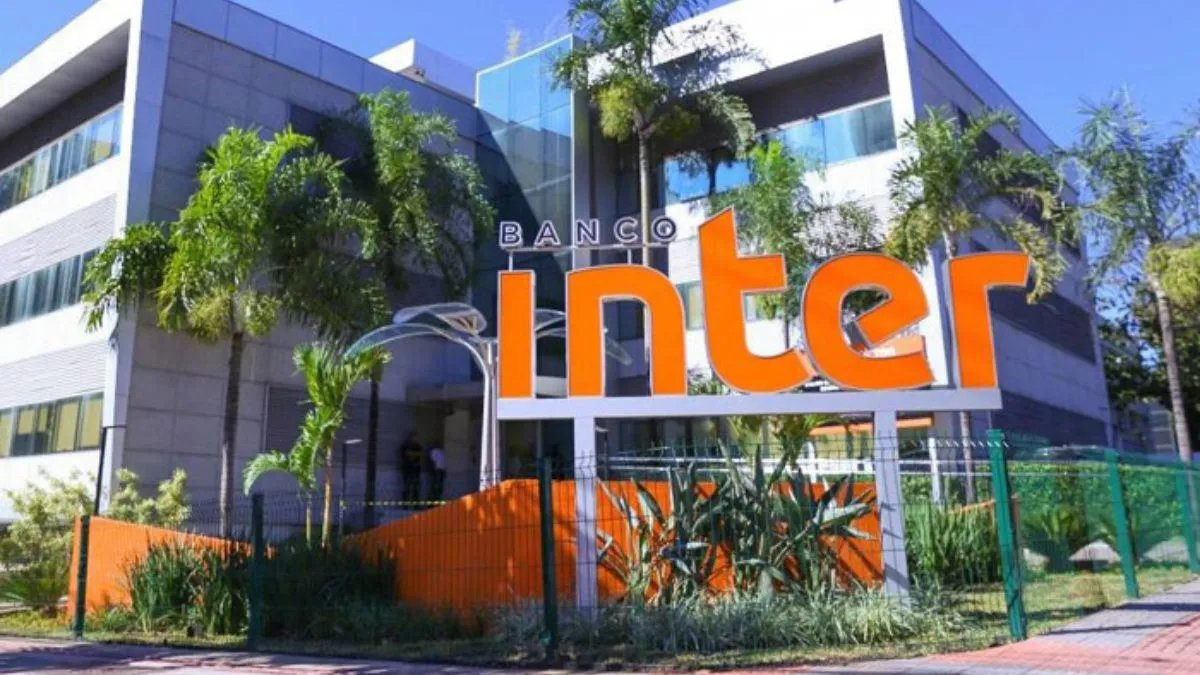 Fachada do prédio do Banco Inter.