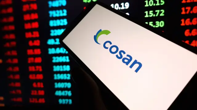 Ações CSAN3 caem forte