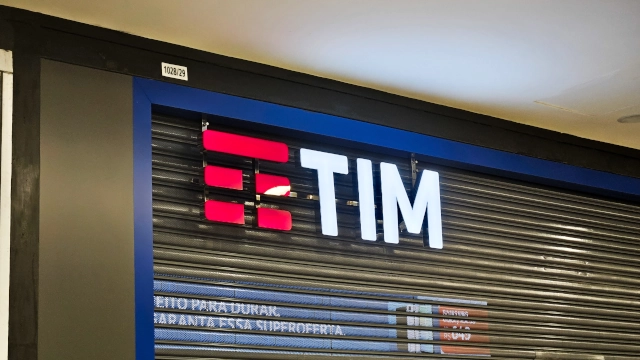 Fachada da loja da Tim Brasil