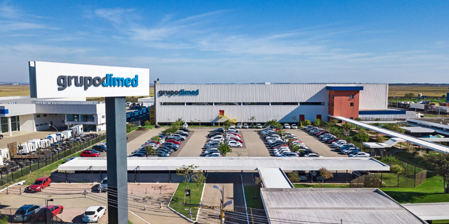 Imagem mostra uma das unidades da Dimed.