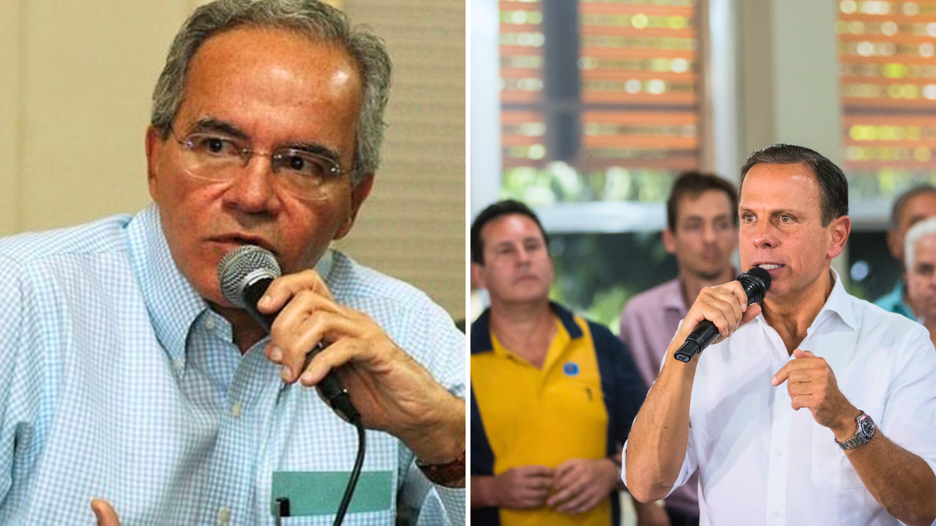 Nelson Tanure e João Doria