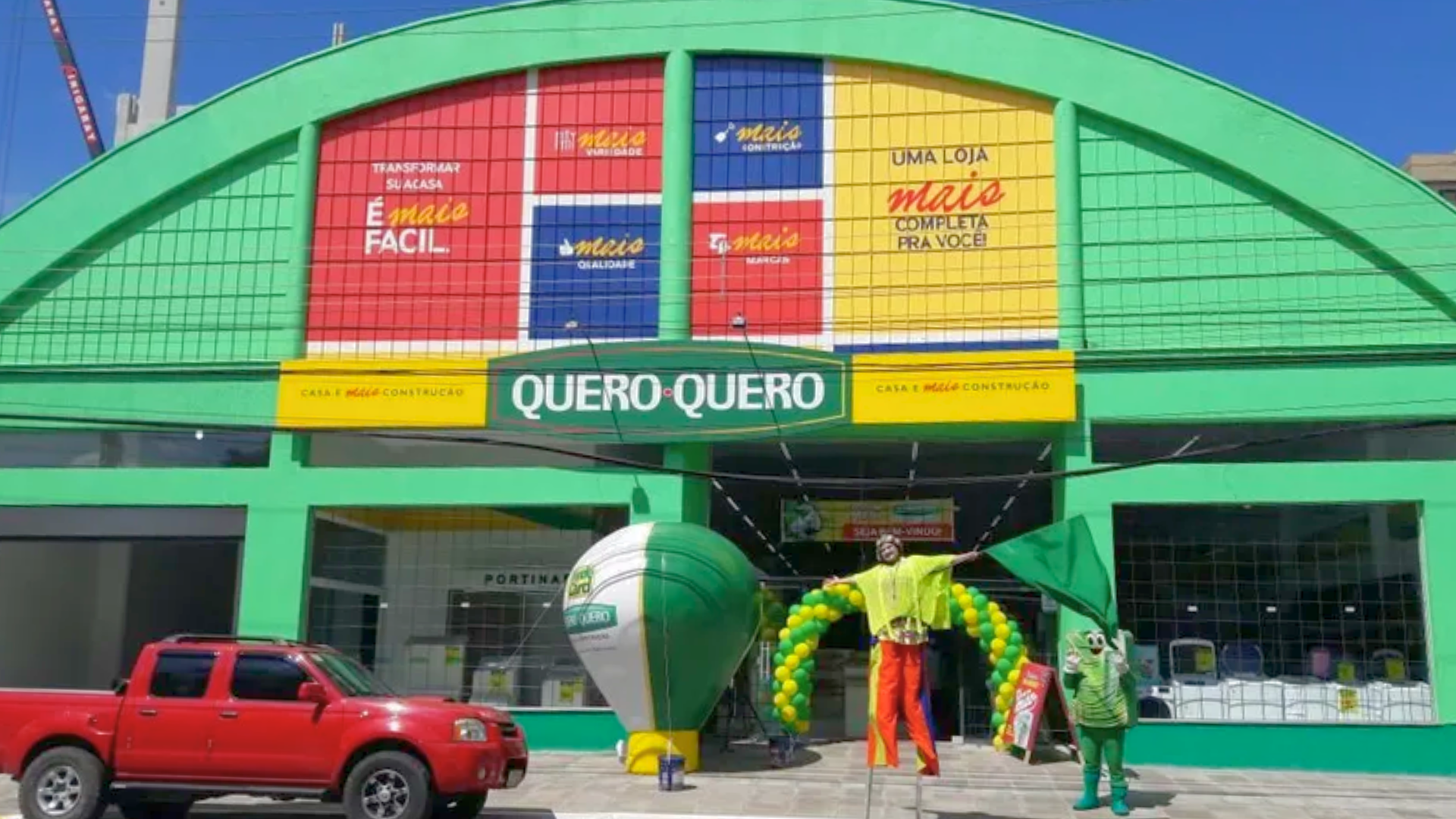 Fachada da Lojas Quero-Quero