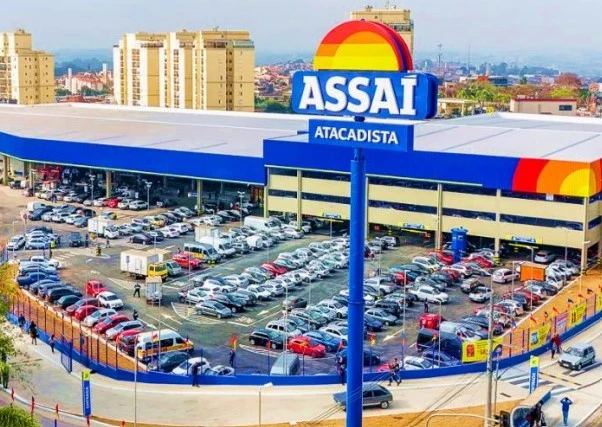 Loja do Assaí vista de cima
