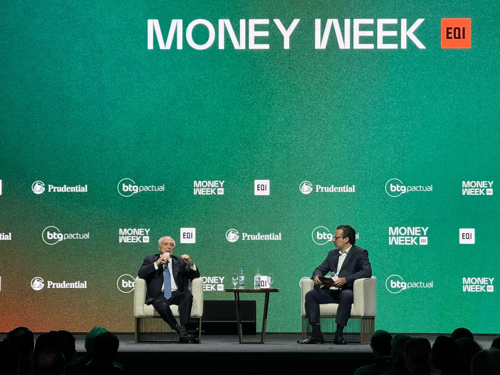 Michel Temer na Money Week: Brasil precisa de diálogo e projeto