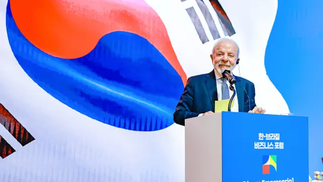 Lula na Coreia do Sul