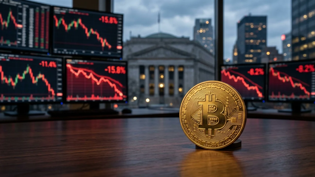 Bitcoin hoje cai a US$ 77,5 mil com Fed e tensão com Irã no foco