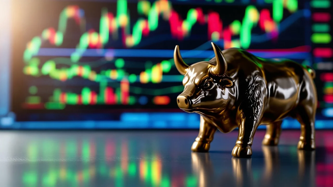 Bolsa de valores e touro