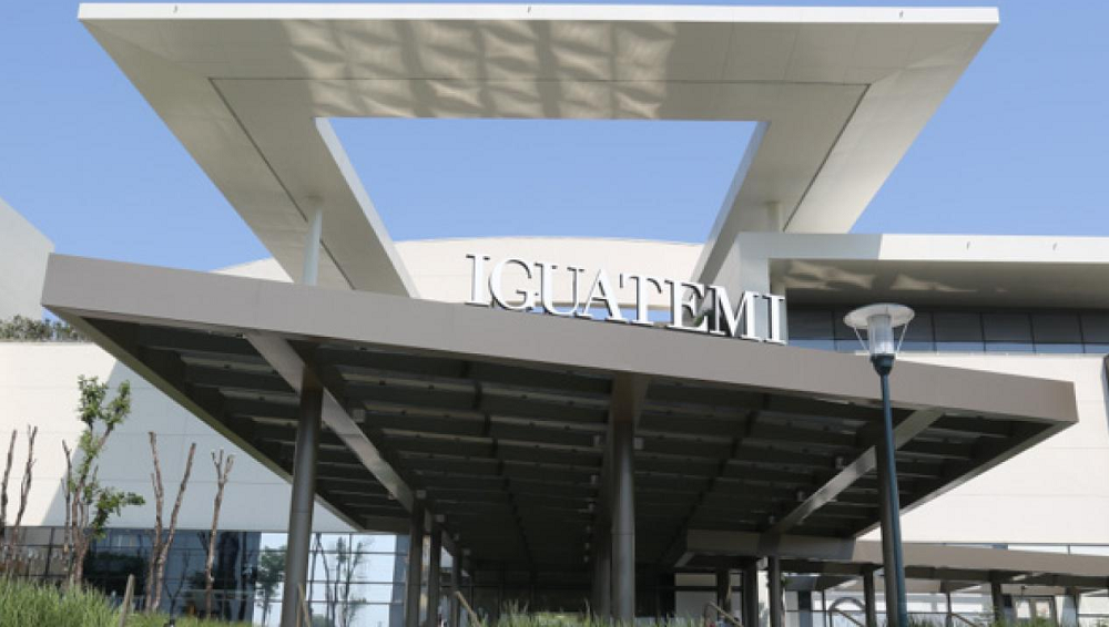 Fachada de shopping da Iguatemi (IGTI11)