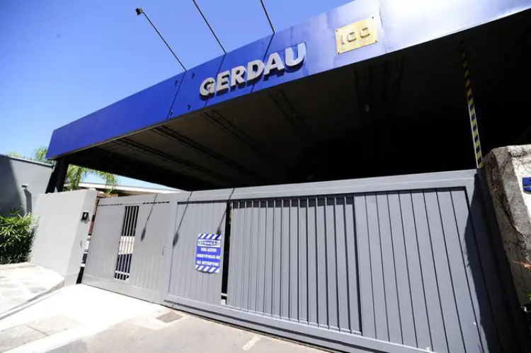 Fachada de fábrica da Gerdau (GGBR4)