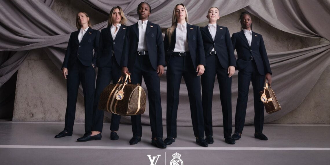 Louis Vuitton e o time feminino Real Madrid